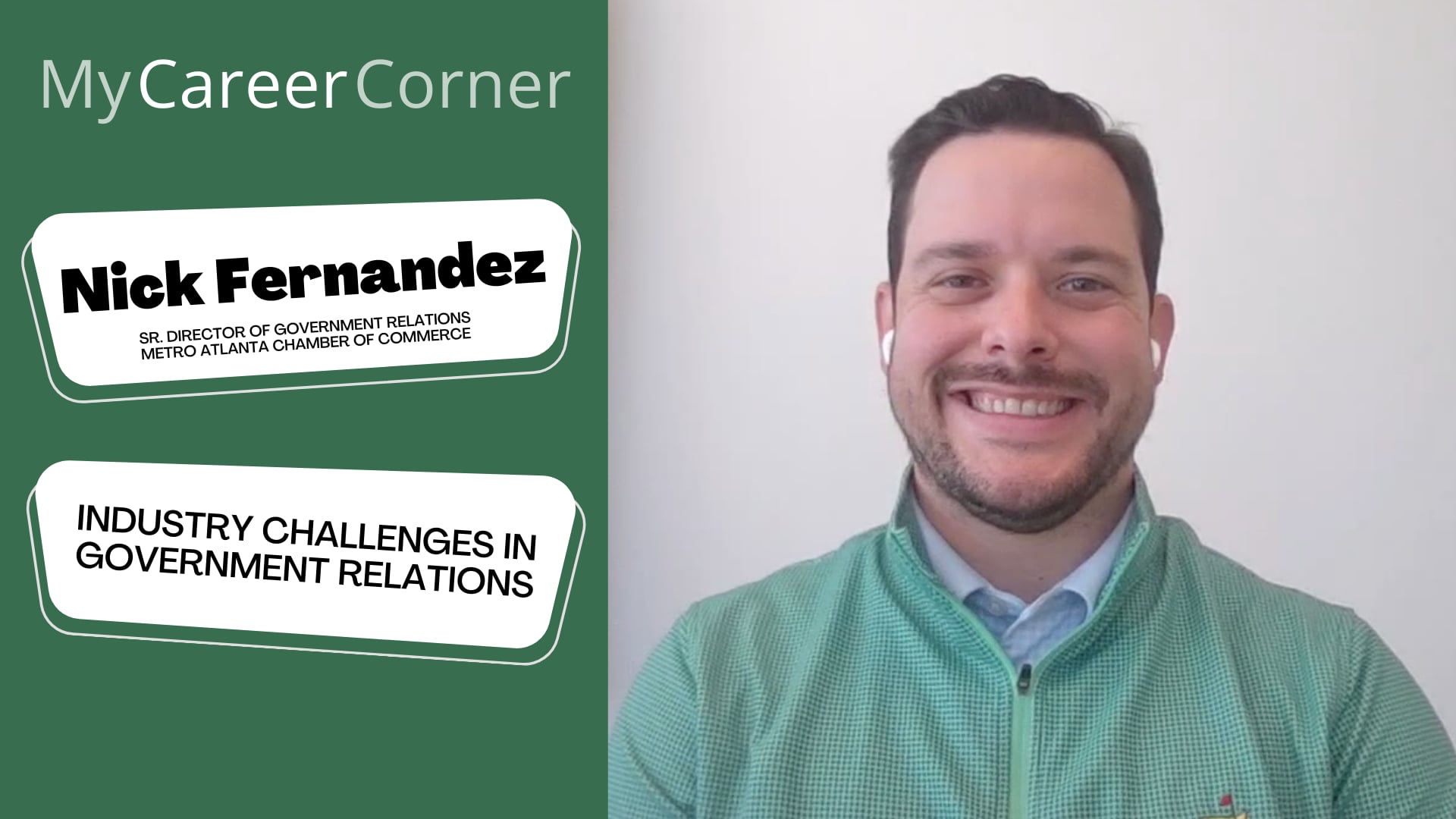 Industry Challenges in Government Relations with Nick Fernandez